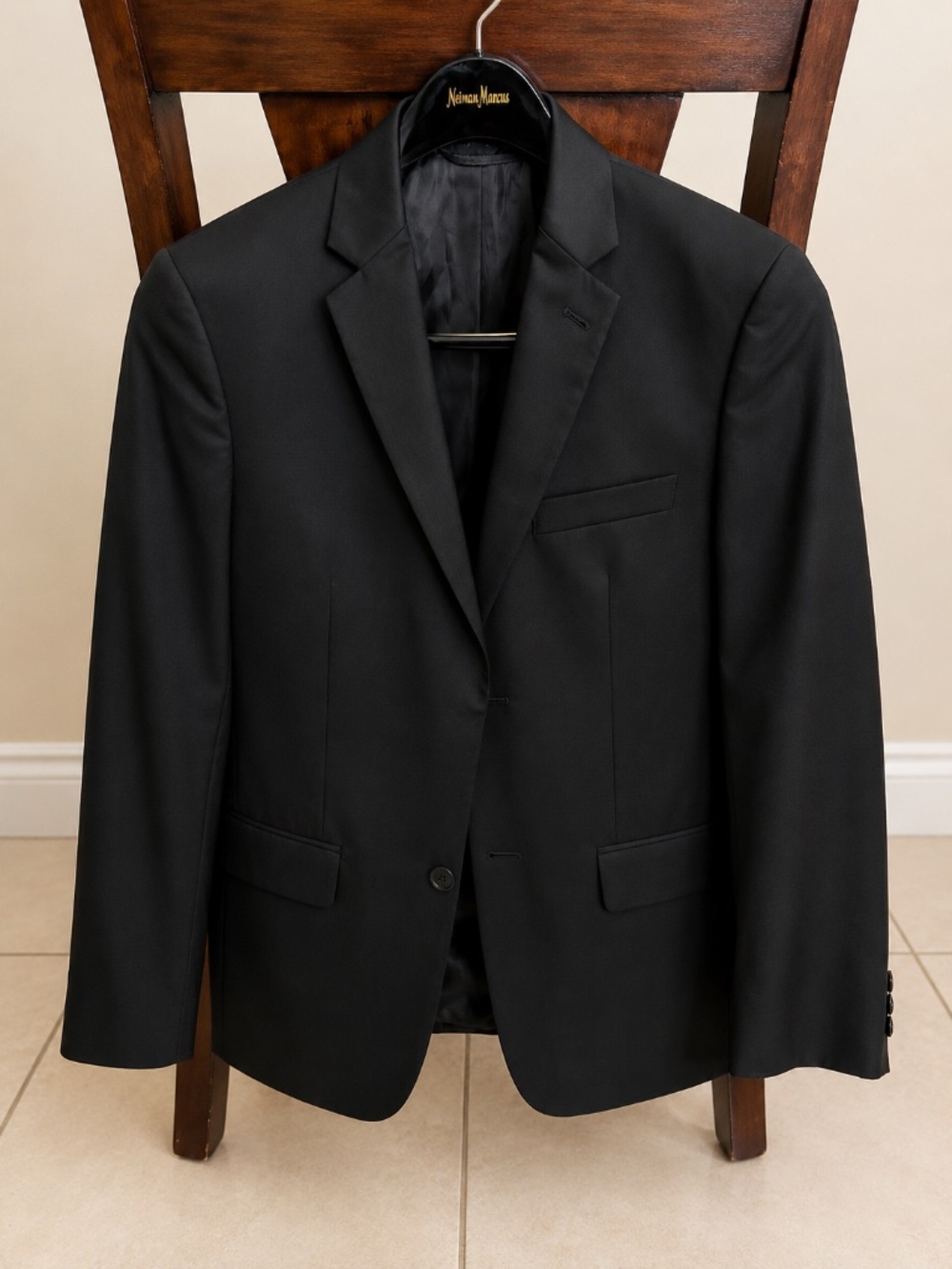 Joseph & Feiss Boys Size 16 Black Suit Jacket Blazer Wedding Church Formal